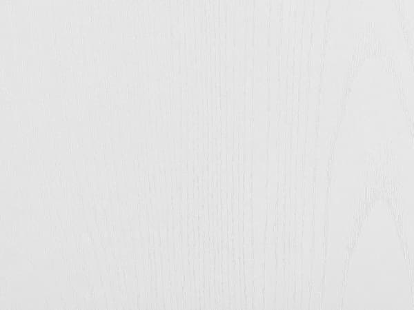 Hvid Træbord 1 skuffe Glasplade 120 x 60 cm Minimalistisk Design