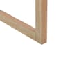 Miniatyrbillede 10 af 11: Hjemme Hvidt Træ Skrivebord 110 x 50 cm 1 Skuffe Minimalistisk Design