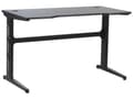 Miniatyrbillede 5 af 11: Gamerbord Sort Metal 120 x 60 cm Dekorativ Gaming Skrivebord med LED lys Fjernbetjening Moderne Hitech Design til Drenge Værelse