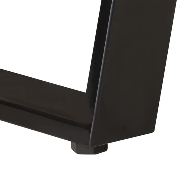 vidaXL Skrivbord 107x45x79 cm massivt akaciaträ med levande kant