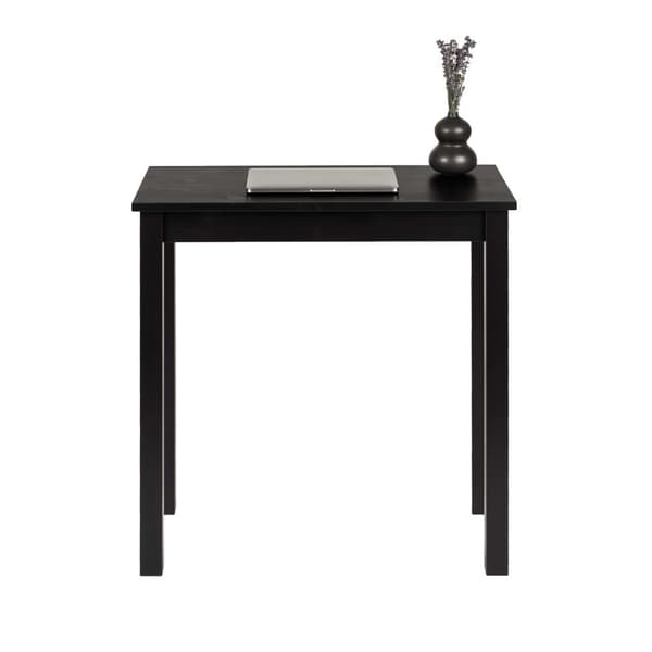Arbetsbord “Vesa” tillverkat av massivt furuträ (Black Coffee),  75 x 38 cm Height 75 cm