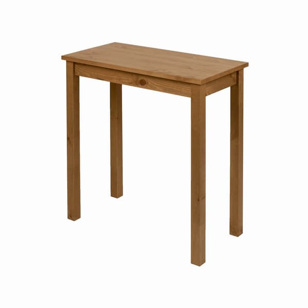Arbetsbord “Vesa” tillverkat av massivt furuträ (Brown oak), 75 x 38 cm Height 75 cm