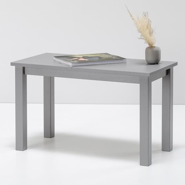 Soffbord “Vesa”  tillverkat av massivt furuträ (Earl Grey), 110 x 60 cm Height 45 cm