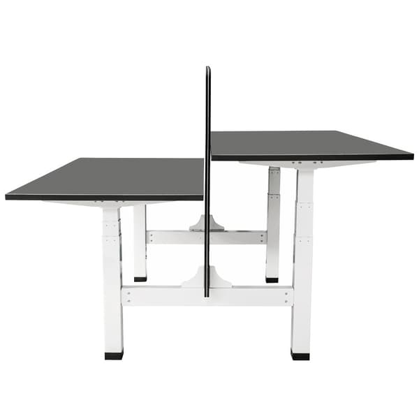 Skillevægs duobord 160x100 cm - Sort