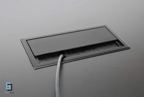 SyberDesk Gaming desk PRO LED XXL, Game desk, 165x68