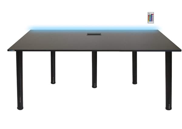 SyberDesk Gaming desk PRO LED XXL, Game desk, 165x68