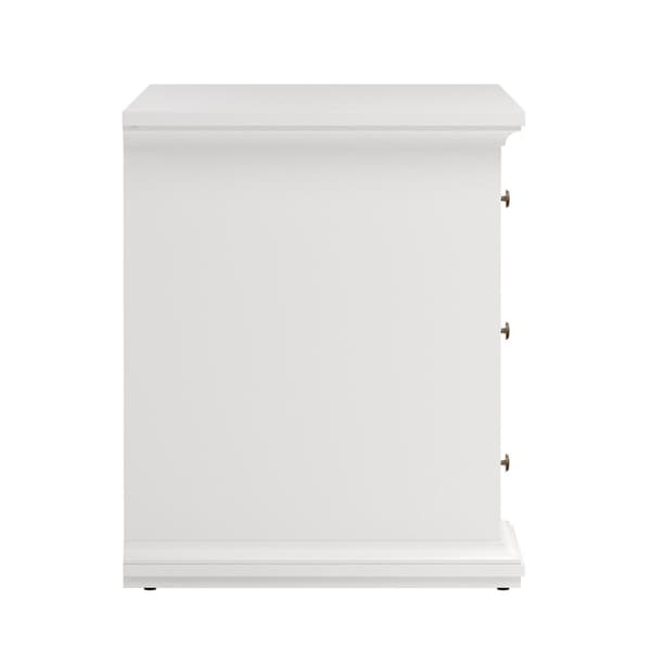 Venedig skrivebord med 3 skuffer bredde 130 cm, højde 73 cm hvid.