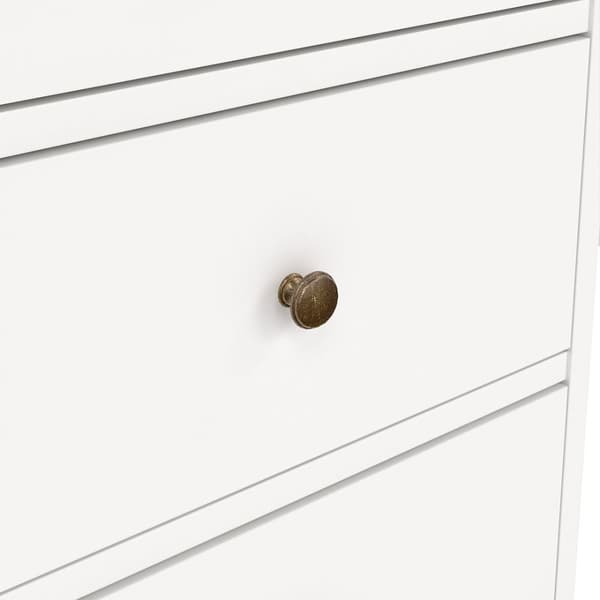 Venedig skrivebord med 3 skuffer bredde 130 cm, højde 73 cm hvid.