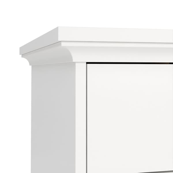 Venedig skrivebord med 3 skuffer bredde 130 cm, højde 73 cm hvid.