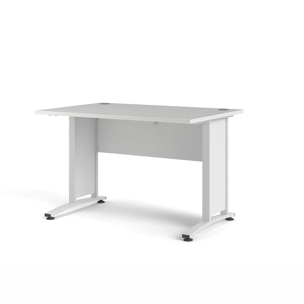 Prisme skrivebord bredde 120 cm hvid