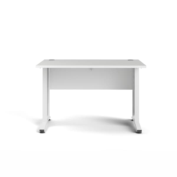 Prisme skrivebord bredde 120 cm hvid
