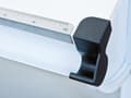 Miniatyrbilde 2 av 8: Mirsa skrivebord med heve senke plate hvit.
