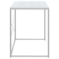 Miniatyrbild 5 av 9: vidaXL Datorbord vit 110x60x70 cm spånskiva