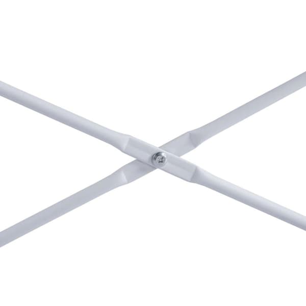 vidaXL Datorbord vit 110x60x70 cm spånskiva