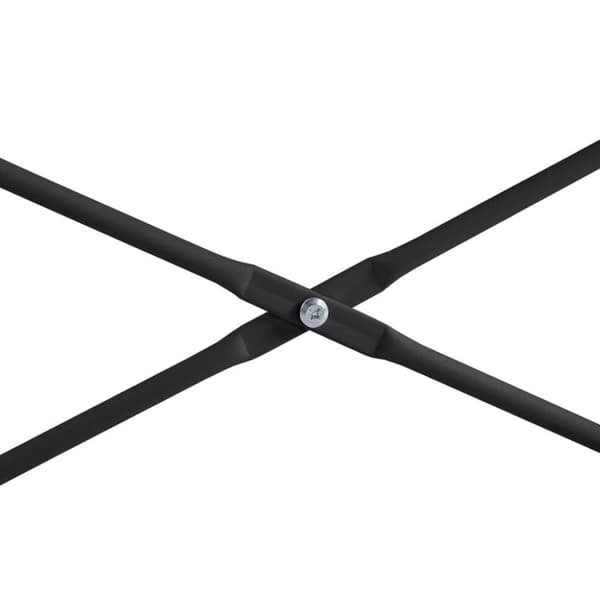 vidaXL computerbord 110x60x70 cm konstrueret træ sort