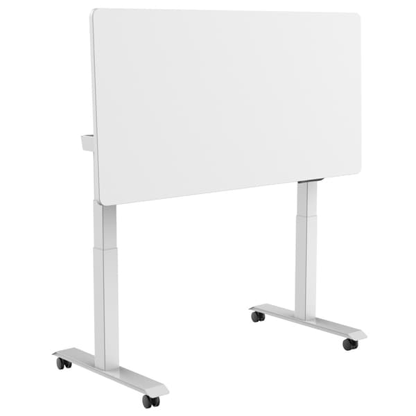 Elektrisk justerbart skrivebord - 180x80 cm - Hvid