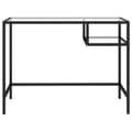 Miniatyrbild 4 av 9: vidaXL Datorbord genomskinlig 100x36x74 cm glas