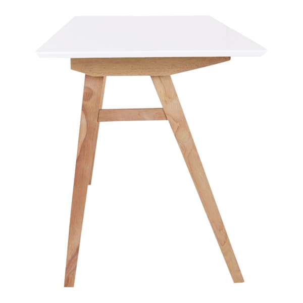 Voel skrivebord hvit, natur.