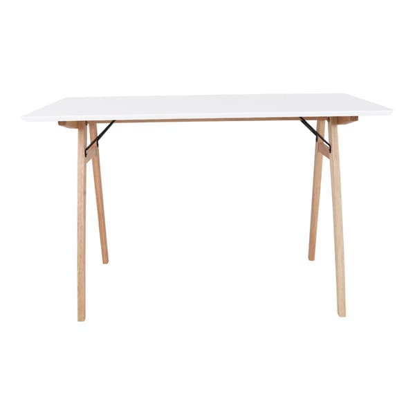 Voel skrivebord hvit, natur.