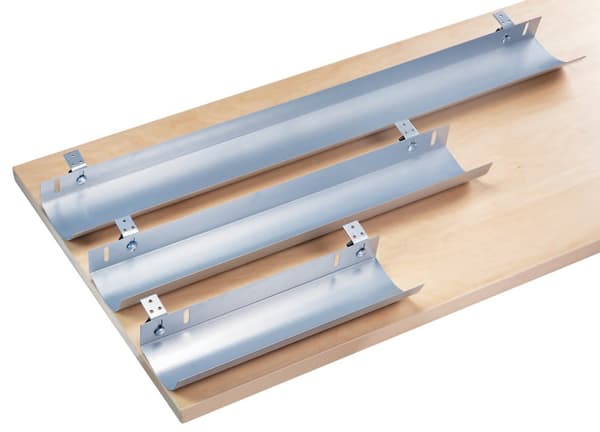 Kabelbakke til skriveborde og borde 116 cm