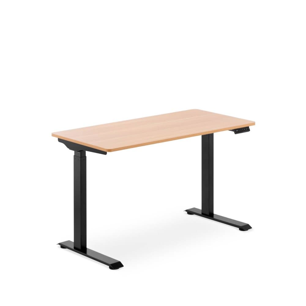 Fromm Starck Höj- och sänkbart skrivbord - 90 W - 730-1233 mm - Brun/svart