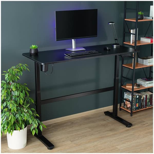 Fromm Starck Elektriskt höj- och sänkbart skrivbord - 1400 x 600 mm - Pulverlackerat stål