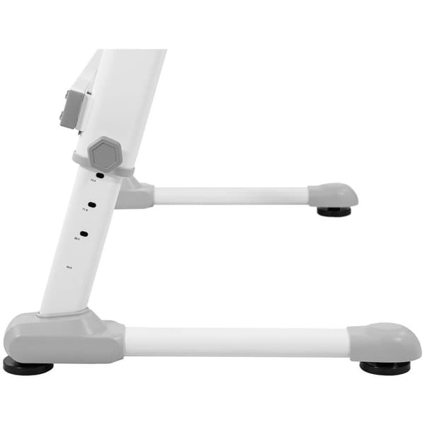 Fromm Starck Höj- och sänkbart skrivbord - 120 x 66 cm - 0–50° tiltbar bordsskiva - Höjd: 600–760 mm