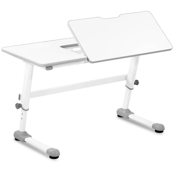 Fromm Starck Höj- och sänkbart skrivbord - 120 x 66 cm - 0–50° tiltbar bordsskiva - Höjd: 600–760 mm