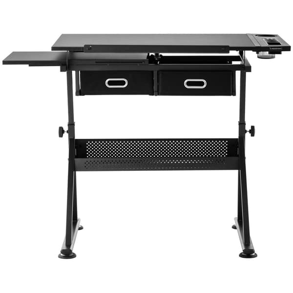 Fromm Starck Ritbord inkl. pall - 115 x 60 cm - Justerbar lutning och höjd