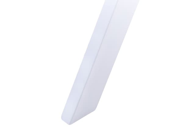 Hjemmekontor Skrivebord lyst træ med hvid MDF 120 x 60 cm Stålramme med Opbevaringsskuffehylde
