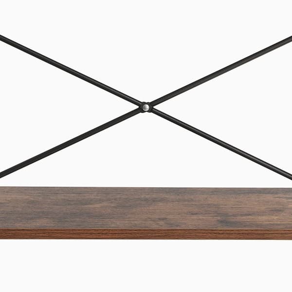 Kirjahylly - Tikkaat - 5 tasoa - Metallirunko - Teollinen muotoilu