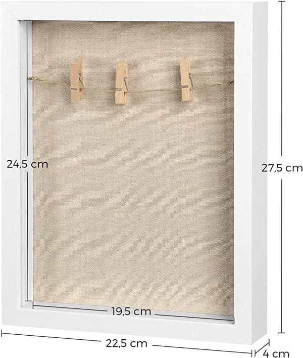 Fotorram - Damage Box Frame - Tøjklemmer og bøjler - 22,5 x 4 x 27,5