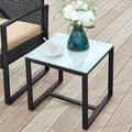 Miniatyrbillede 4 af 6: Garden Set - Lounge Set - Garden Furniture - Stole med bord - Terrasse - Balkon - Moderne - Grå