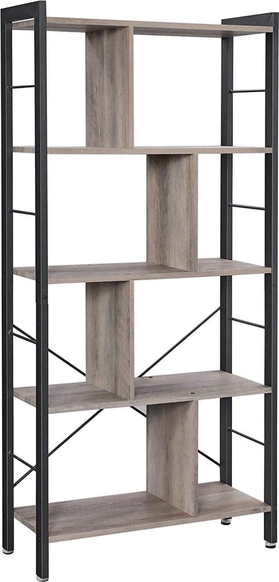 Industrial Bookcase - Book Rack - Skåp - 4 nivåer
