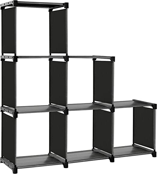 Skåp - förvaringsskåp - bokhylla - 6 kubplank - arrangör för vardagsrum