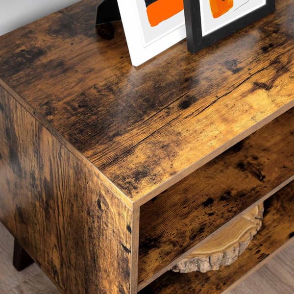 TV -möbler - soffbord med 2 dörrar - TV -rack - TV -möbler med justerbara hyllor