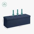 Miniatyrbild 5 av 8: Sofa - sittplatser - förvaringslåda - vikning - 120L - max belastning 300 kg
