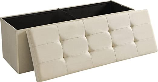 Sofa - sittplatser - förvaringslåda - vikning - 120L - max belastning 300 kg