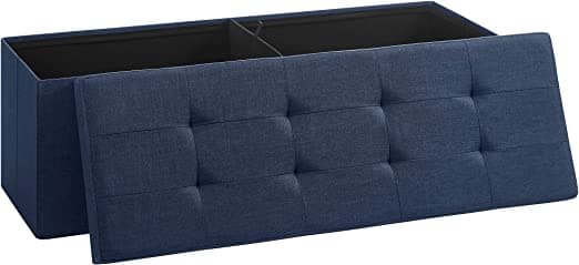 Sohva - istuimet - säilytyslaatikko - taitettava - 120L - maksimikuorma 300 kg