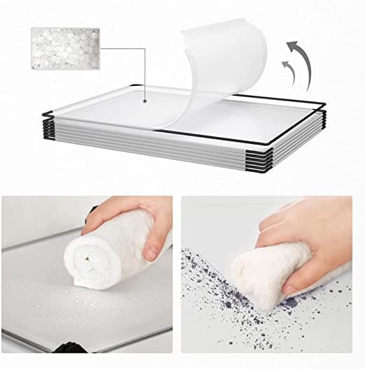 Skoholder - med 6 niveauer -plast - kommode - 40 x 17 x 30 cm
