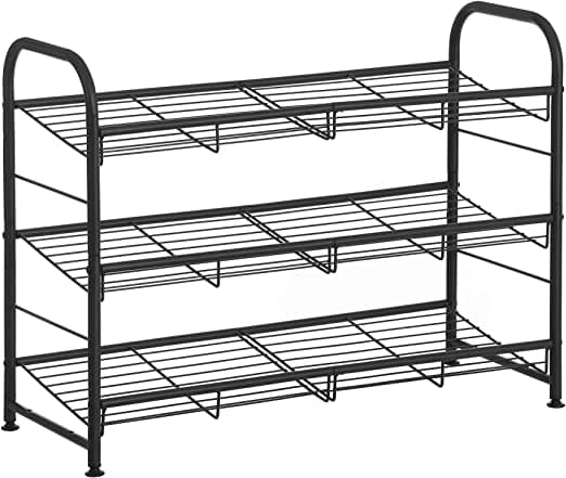 3-lags skoholder - Stacking Bar Shoe Experience - Plads til maksimalt 12 par - Stål