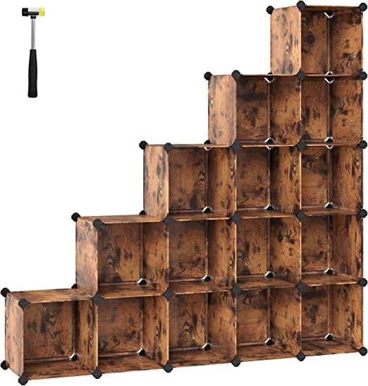 Skåp - Space District - Shoe Rack - Bouteless Rekken - 16 kuber