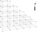 Miniatyrbillede 7 af 7: Skab - opbevaringsskab - skoskab - 15 terning - fra metaltråd