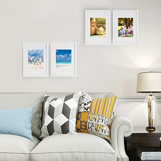 Fotorramuppsättning av 3 - för A3 och A4 -papper - 42 x 29,7 x 0,1 cm