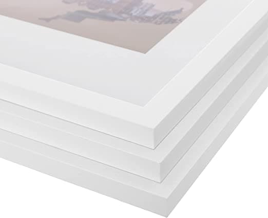 Fotorramuppsättning av 3 - för A3 och A4 -papper - 42 x 29,7 x 0,1 cm