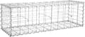 Miniatyrbillede 1 af 7: Gabion - Schans Basket - til støtte for vægge, havehegn - 100 x 30 x 30 cm