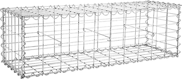 Gabion - Schans Basket - tukiseiniin, puutarha-aita - 100 x 30 x 30 cm