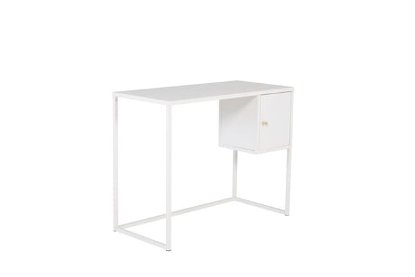 Bakal skrivebord 1 dør hvit .