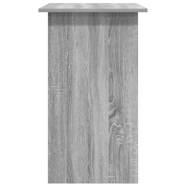 vidaXL Skrivbord grå sonoma 80x45x74 cm konstruerat trä