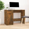 Miniatyrbilde 3 av 11: vidaXL Skrivebord røkt eik 100x50x75 cm konstruert tre